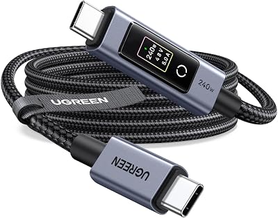 Nexode Cavo USB C PD 3.1 240W con Display Digitale a LED (2M)
