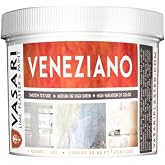 VASARI Lime Plaster and Paint | Veneziano Plaster (Smooth Finish) | Made from Natural Lime and Powdered Marble | color: Natural White #1 | size: 1 Quart wet mix