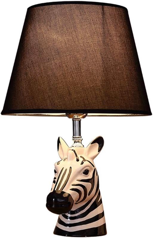 zebra table lamp