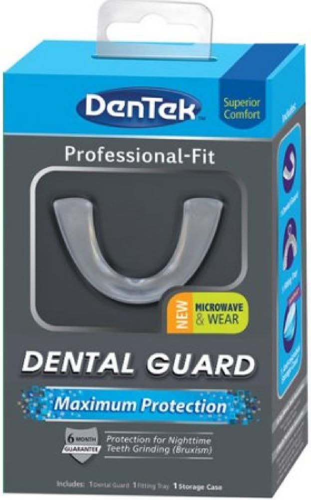 DenTek Professional Fit Dental Guard | Maximum Protection | 1-Pack: Health & Personal Care