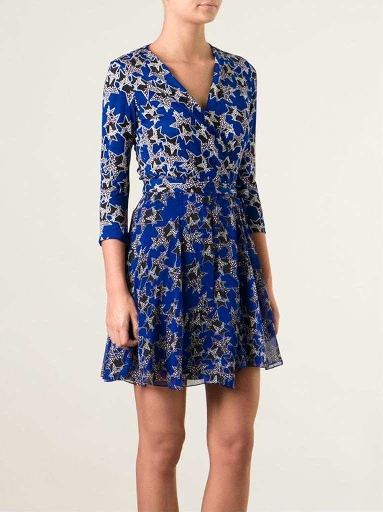 dvf irina wrap dress