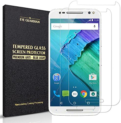 (Pack of 2) Moto X Pure Edition Screen Protector, Awaski HD Clear Anti-Bubble Tempered Glass Screen Protector for Motorola Moto X Pure Edition/X Style, Lifetime Replacement Warranty