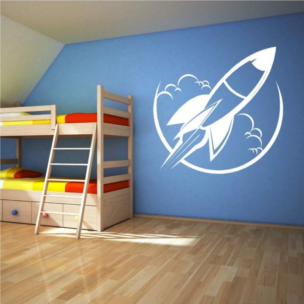 Amazon Com Boodecal Vinyl Wall Decal Sticker Art Spaceship Rocket