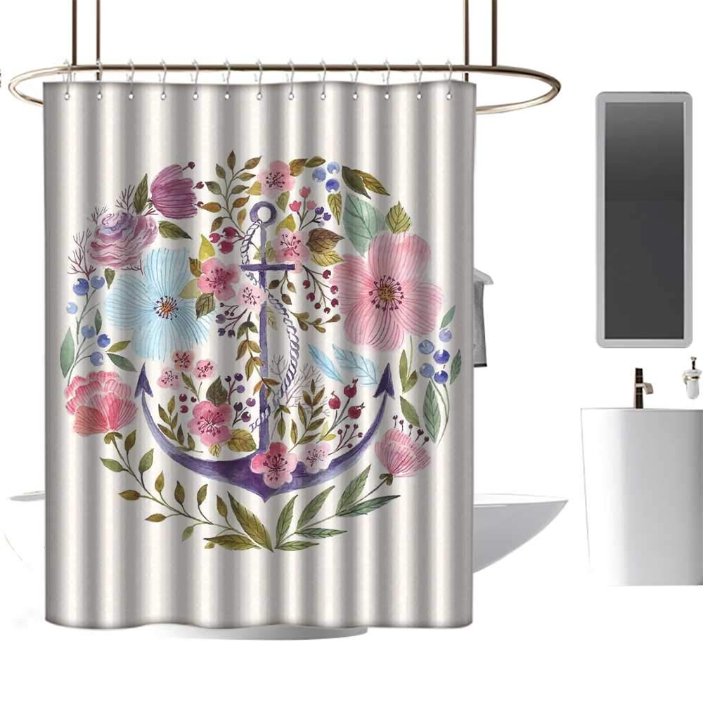 Amazon Com Wixuewu Kitchen Decor Shower Curtains Track Nautical