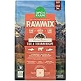 Open Farm, RawMix Dry Dog Food with Ancient Grains, Protein-Packed Kibble Coated in Bone Broth with Freeze Dried Raw Chunks, Pollock Beef & Salmon, Tide & Terrain Recipe, 20lb Bag