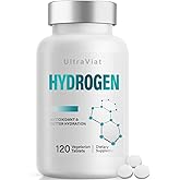 Hydrogen Water Tablets, 12 ppm H2 Molecular Hydrogen Supplement with Magnesium for Drinking Water, Energy & Cognitive Support