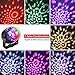 Alviller Party Lights, Led Disco Ball Lights DJ Light Mirror Ball Sound Activated Strobe Light 9 Modes Stage Par Karaoke Lights Lamp (Multicolor2)