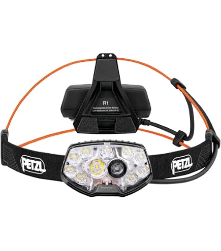 Amazon.com : PETZL Headlamp Swift RL Black/Yellow - Black, Yellow