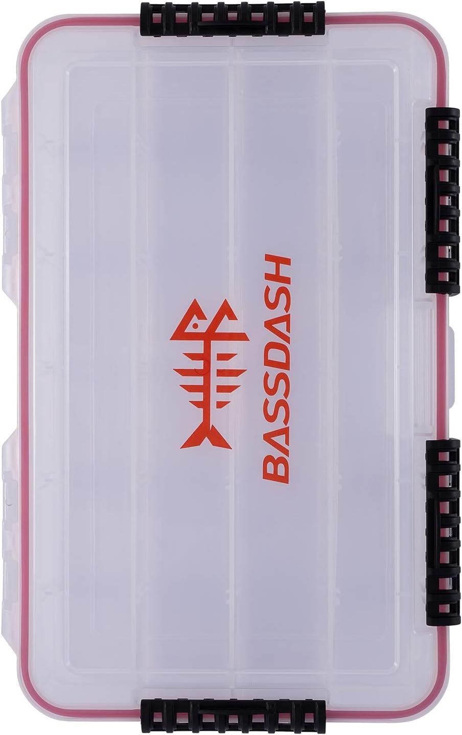 Bassdash 3600 3670 3700 Tackle Storage Waterproof Utility Tackle Boxes Fishing Lure Tray with Adjustable dividers: Sports & Outdoors