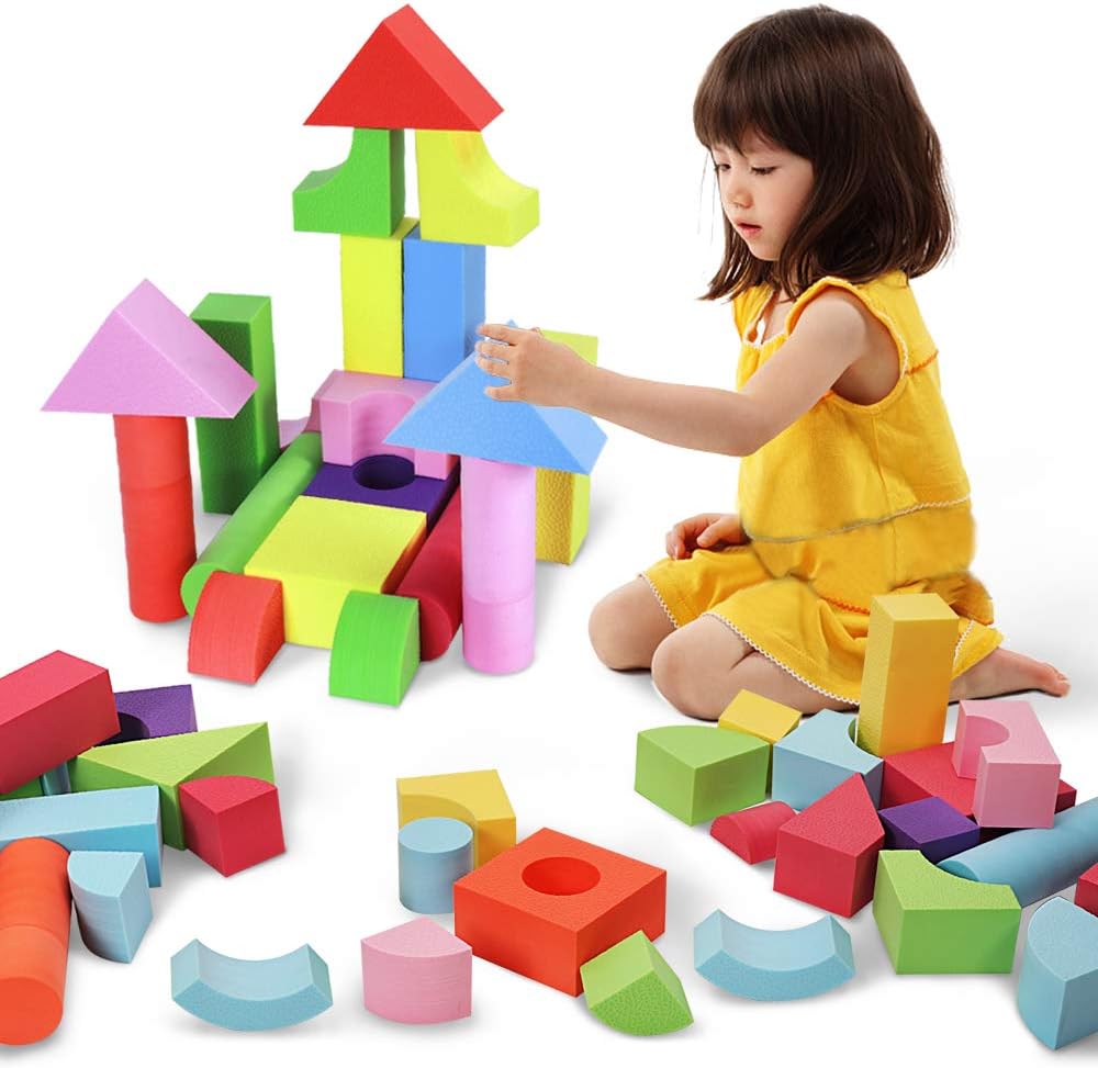 kids and blocks