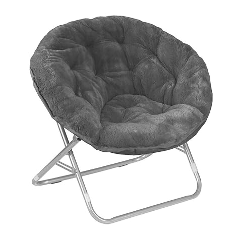 Amazon Com Fur Lounge Chair Faux Fur Metal Base Cozy Comfy
