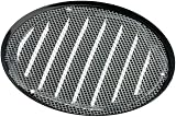 EUROPLAST Black Round Metal Air Vent Grille Cover 100mm with Insect Mesh view 4