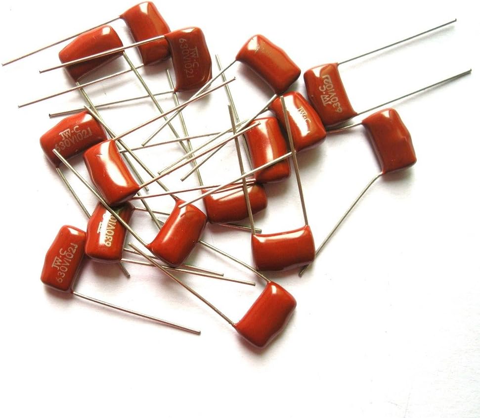 Cary 10pc Metallized Polypropylene Film Capacitor .001uf 630v for Tube Amp