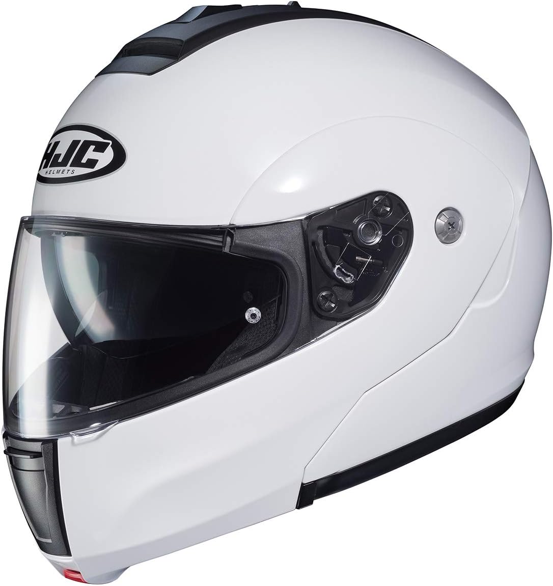 HJC Helmets Solid Men's CL-MAX 3 Modular Street Motorcycle Helmet - White/Small