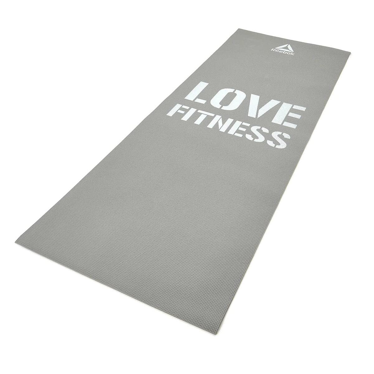 Reebok Unisex's Fitness Mat, Grey, 173 x 61 x 0.4 cm