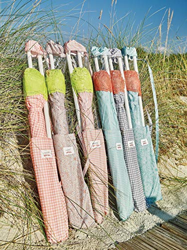 EZPELETA Sonnenschirm Bora Bora für Strand, Terrasse und den Garten, faltbar und tragbar, Sonnenschutz UPF 50+, Bedruckt… – Bild 5