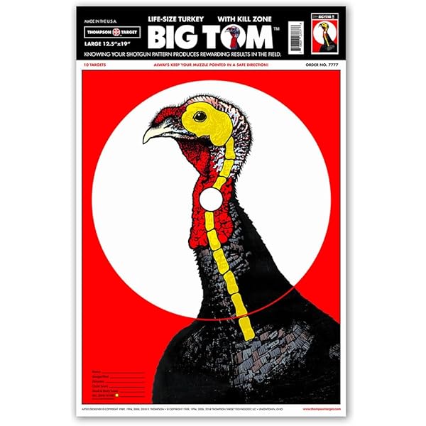 Amazon.com : Primos Shotgun Patterning Turkey Target : Hunting Targets And Accessories : Sports & Outdoors amazon-com-primos-shotgun-patterning-turkey-target-hunting-targets-and-accessories-sports-outdoors
