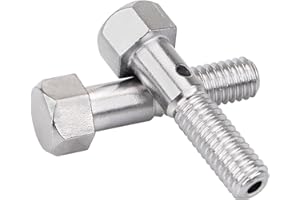 YDLMT Motorcycle Air Cleaner 1/2"-13 x 1-3/4" Breather Bolt Component for Harley Sportster 883 1200 Dyna Softail