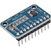 AITRIP 1 PCS ADS1115 16 Bit 16 Byte 4 Channel I2C IIC Analog-to-Digital ADC PGA Converter with Programmable Gain Amplifier High Precision ADC Converter Board for Arduino Raspberry Pi