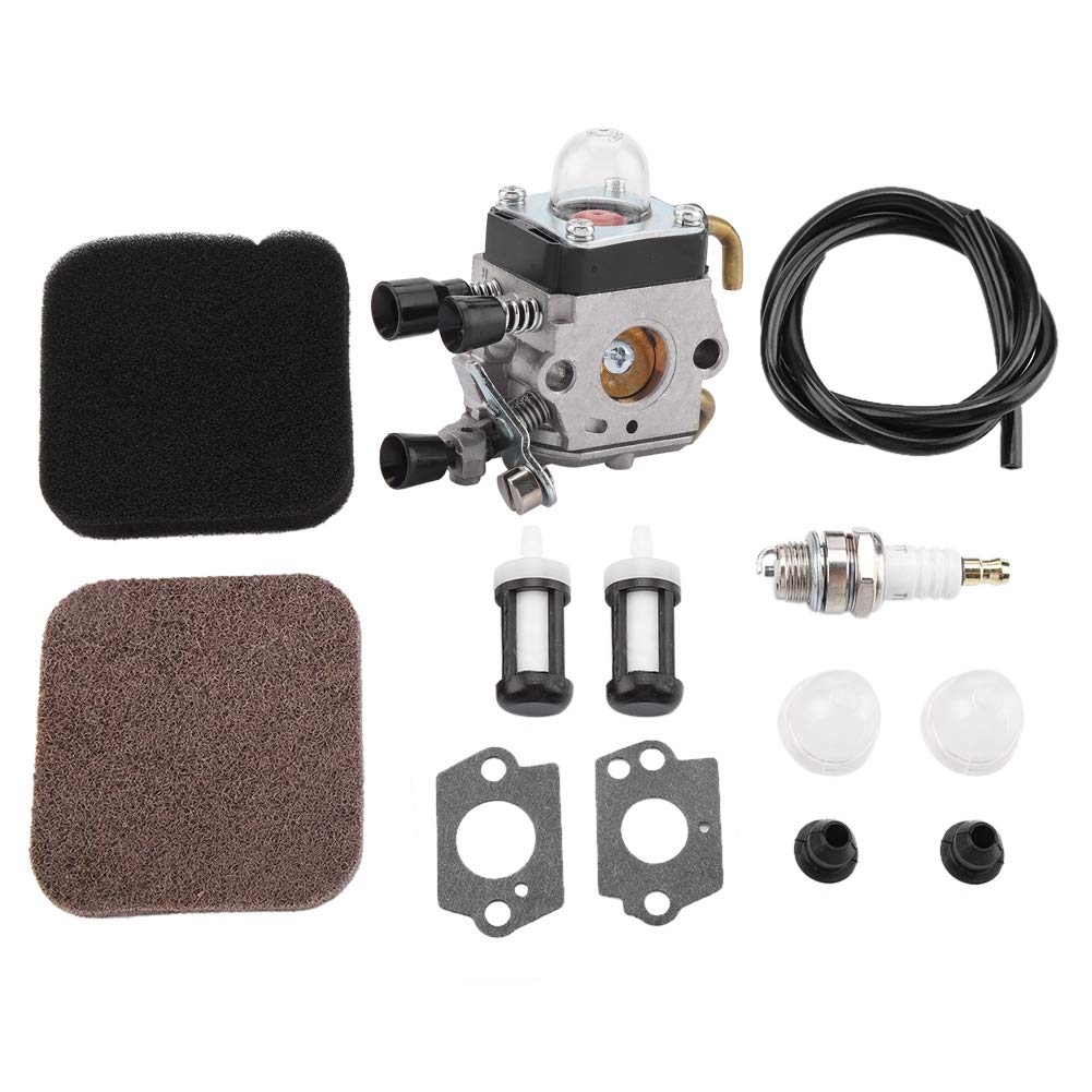 idalinya Carburetor & Air Filter for Stihl FS80R FS85R KM85 HS75 FS74 FS76 HT75 C1Q-S157