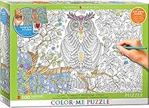 EuroGraphics Vibrant Wisdom Color Me Puzzle (500 Piece)