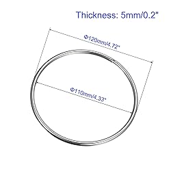 Unifizz 304 Stainless Steel Welded O Ring