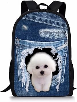 puppy backpacks for school