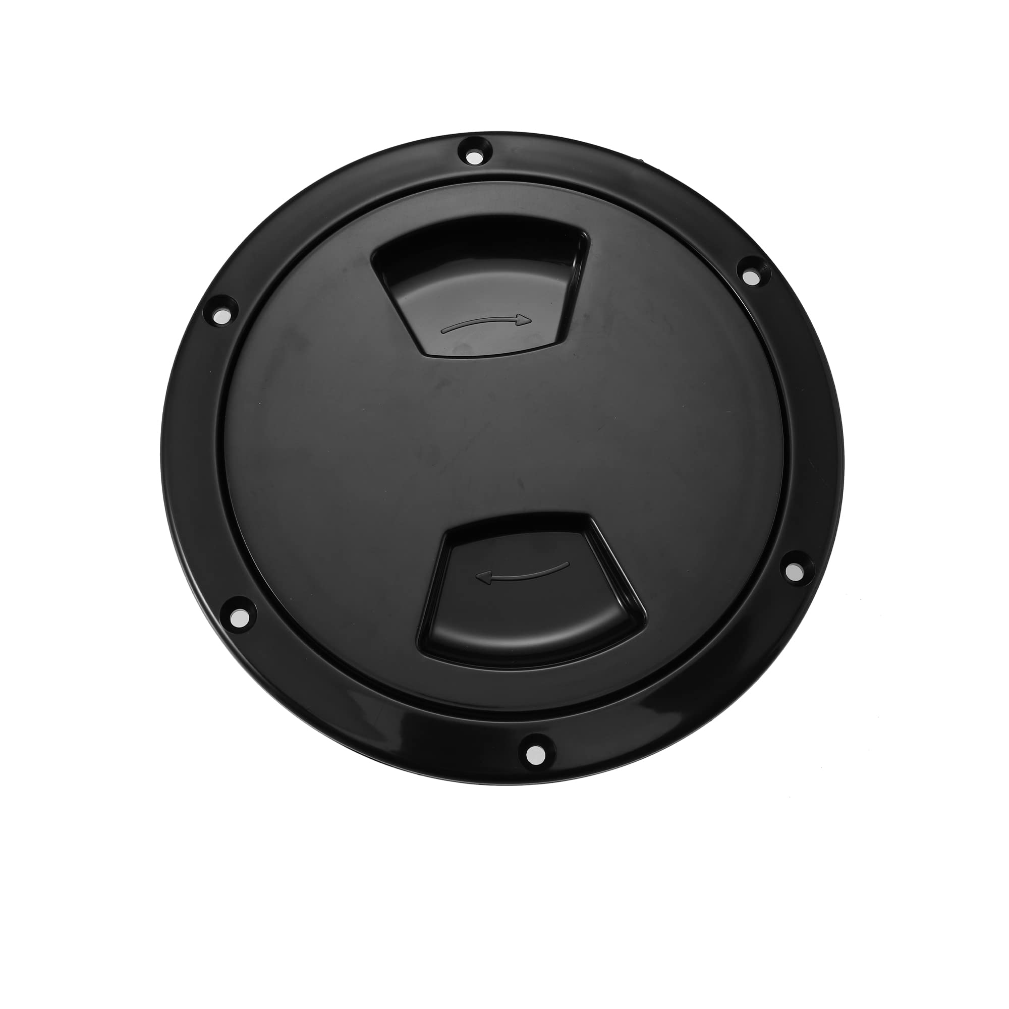 X AUTOHAUX 5" Boat Inspection Deck Plate Hatch Marine Hatch Deck Plate Black
