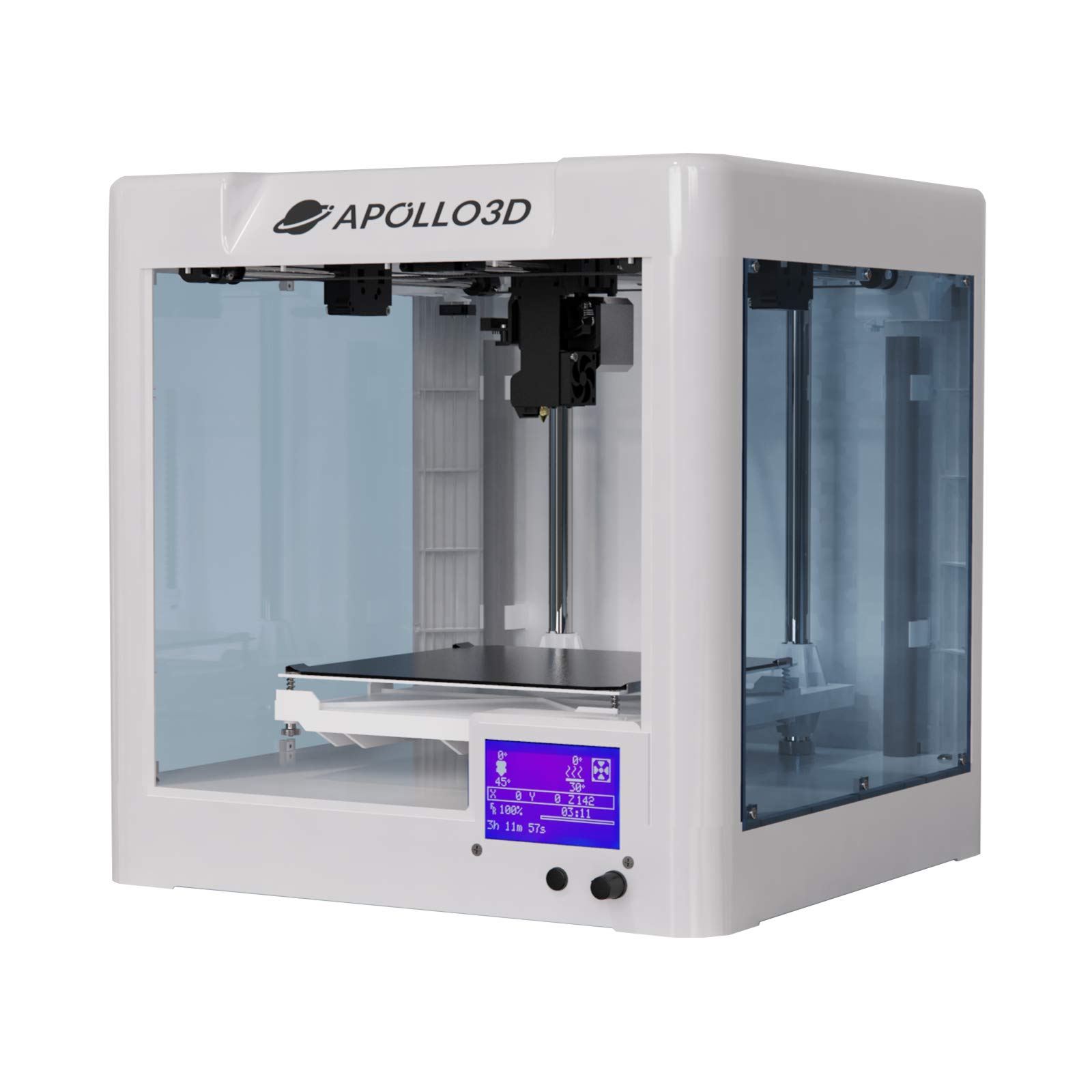 APOLLO3D Saturn20 Desktop 3D Printer – Premium Small 3D Printer for Home Use – Plug and Play 3D Prin