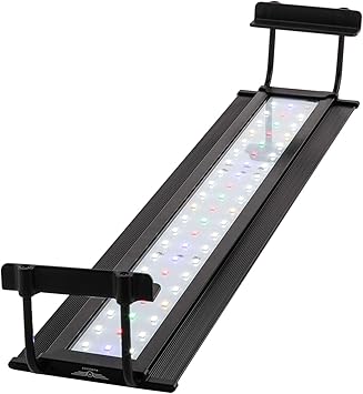 Amazon Eayhm 水槽ライト 五色led アクアリウムライト 60 90cm対応 タイマー 9 12 18h 不定時 調光 熱帯魚 観賞魚 照明 水草育成 Eayhm ライト 照明 通販