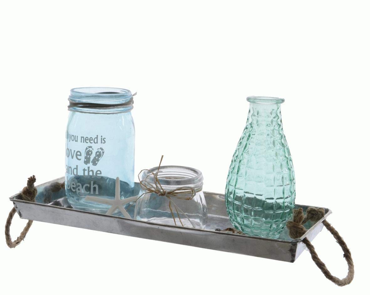 MI CASA Set Deco Beach Tray 32 x 12.5 x 8