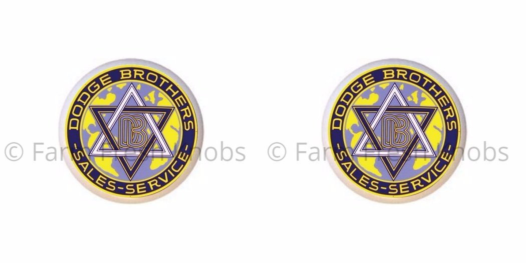 Amazon Com Set Of 2 Knobs Dodge Brothers Sales Service
