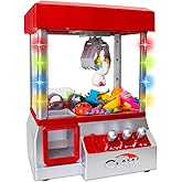 Bundaloo Claw Machine Arcade Game with Sound, Cool Fun Mini Candy Grabber Prize Dispenser Vending Toy for Kids, Boys & Girls