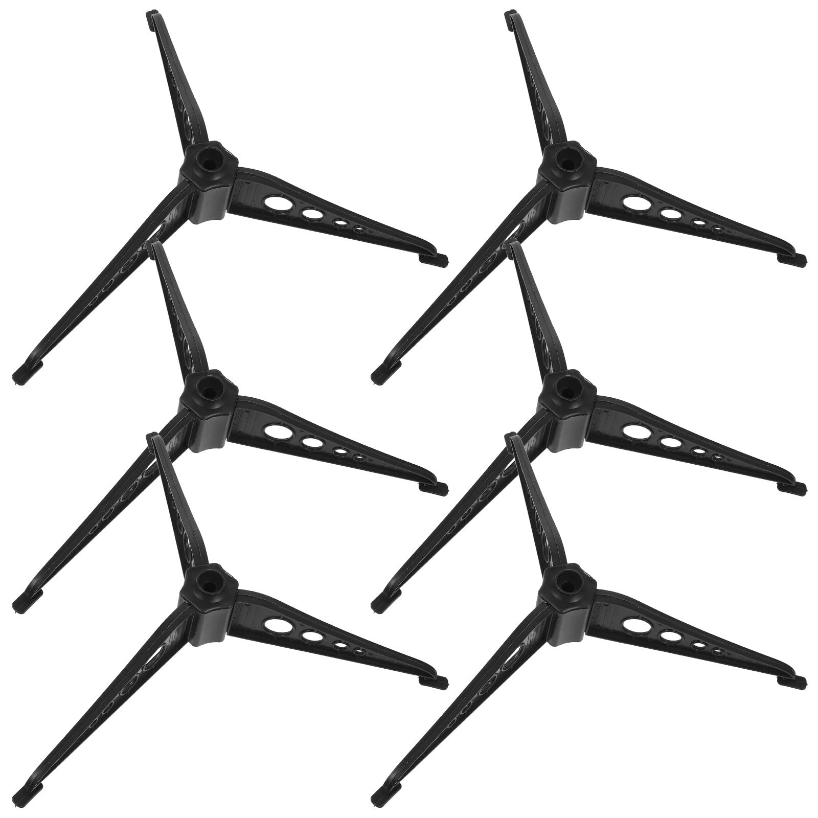 Veemoon 6Pcs Christmas Tree Holder Base Green Xmas Tree Stand Christmas Tree Stand for Artificial Real Trees Decoration Accessories