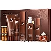 Ginseng Collagen Skincare Set 9-Piece - Korean Skin Care Set,with Face Wash, Toner, Lotion,Essence*4, Eye Cream, Cream,Deep Hydration,Anti-Aging & Skincare Gift Set for Women