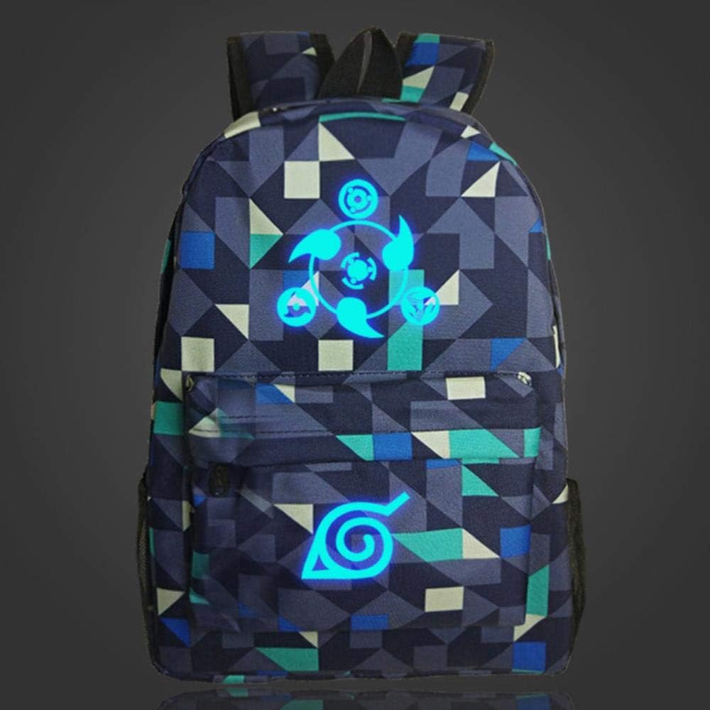 Twhoixi Anime Naruto Sharingan Backpack School Backpack Women Men Travel Backpack Laptop Backpack School Bag