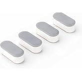 LUXE Bidet Universal Non-Slip Toilet Seat Bumpers, 4 Piece | Strong Adhesive