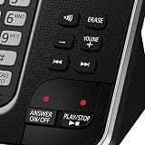 Panasonic KX-TGD322 Cordless Phone Nuisance Call Blocker Dual Pack Black & view 5