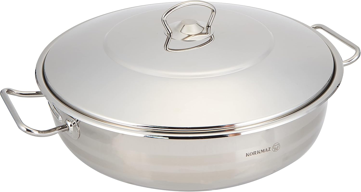KORKMAZ MEGA LOW CASSEROLE 36x10 10LT Buy Online at Best Price in UAE
