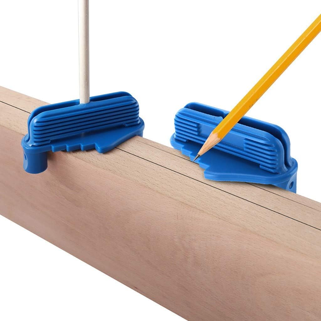 Multi-Function Magnetic Center Scriber For Woodworking,Offset Center Marking Tool, Woodworking Tools And Accessories, 10x5.8x5cm