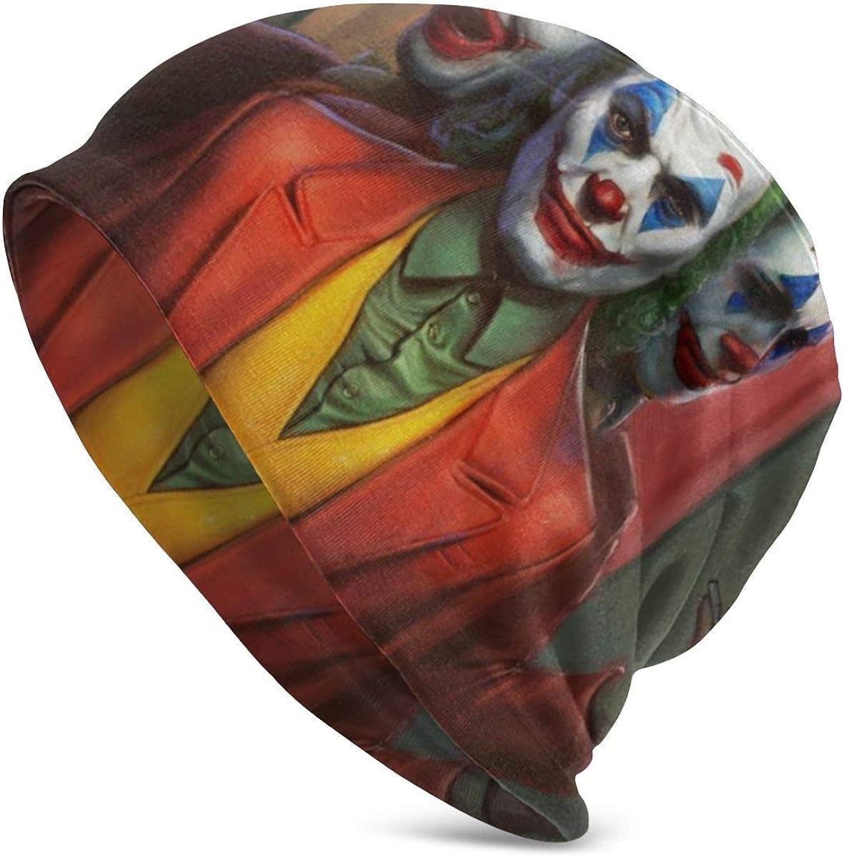 Hdadwy Joker Artwork Movie Adulto Beanie Cap Sombrero de Punto Casual