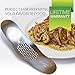 Gear Up Hub Stainless Steel Garlic Press