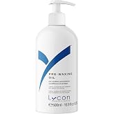 Lycon Pre-Wax Body Oil, Waxing Prep, Soothing, Made with Apricot Kernel Oil, Jasmine, and Chamomile, Pre-Wax for Home and Salon Use, 500ml