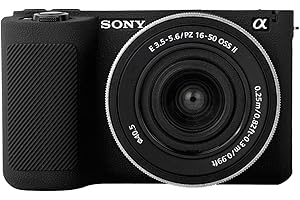 MUZIRI KINOKOO Soft Silicone Case for Sony ZV-E10 II/ZVE10 II Camera, Protective Camera Case - Anti-Slip & Anti-Scratch Enhan