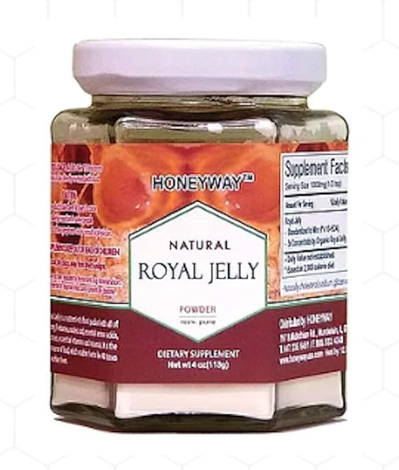 Organic Royal Jelly Powder Min. 6 10HDA 3X Concentrate