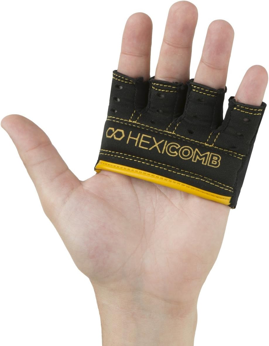 Title Boxing Hexicomb Tech Knuckle Guards, Black/Yellow, Large : Sports & Outdoors