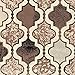 Superior Indoor Area Runner, Jute Backed, Perfect for Hallway, Living/ Dining Room, Bedroom, Office, Kitchen, Entryway, Modern Geometric Trellis Floor Decor, Viking Collection, 2' 7
