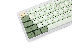 XDA V2 Matcha Green Tea Dye Sub Keycap Set Thick