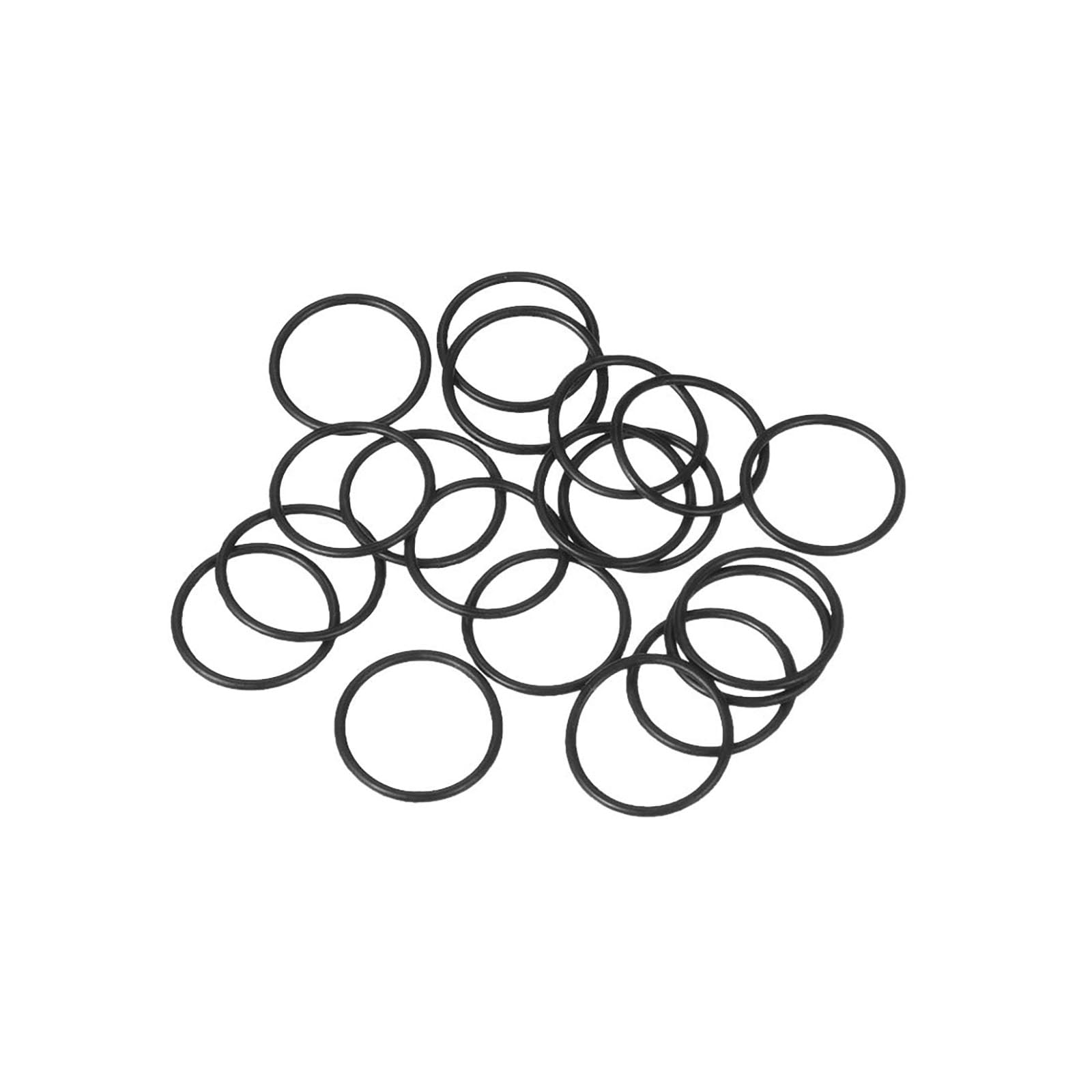 TA-VIGOR 20Pcs Nitrile Rubber O-Rings, 12mm OD 10mm ID 1mm Width Rubber Washers Spacer O-Rings Gasket kit, Metric Sealing Gasket for Hose, Faucet, Automotive, Plumbing