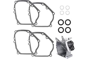 TNJPSEK Predator 212 Side Cover Gasket, 212cc Crankshaft Case Oil Seal Crush Washers Kit for GX160 GX200 196cc 200cc 224cc CT200U BT200X MB200 Go Karts Mini Bikes Engine (11381-ZH8-801)